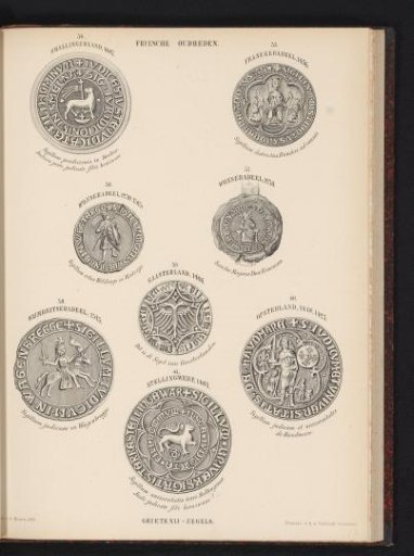 Old Frisian bailiwick seals