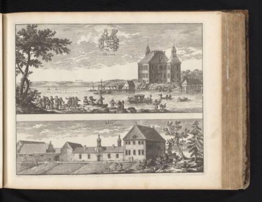 View of Åkerö Castle and Ådö Manor