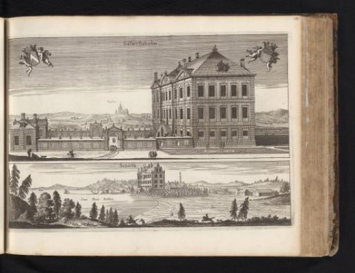 View of Sävstaholm Castle and Sjösa House