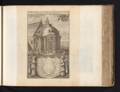 View of the chapel of Erik Dahlberg near the Turinge church