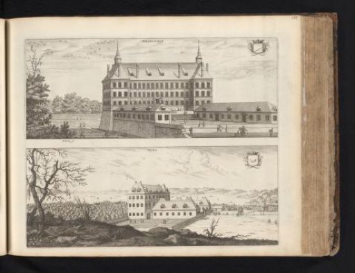 View of Målhammar manor house and Myrö house