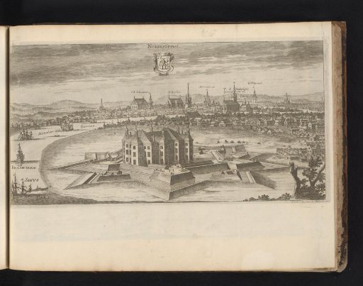 View of the city of Norrköping