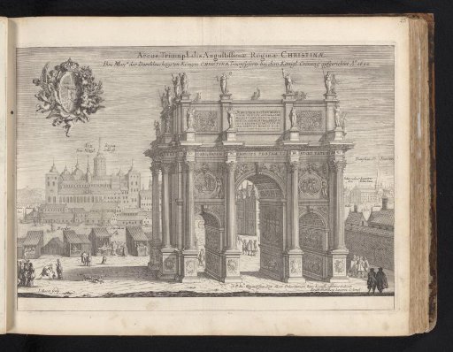 Triumphal arch of Christina I of Sweden