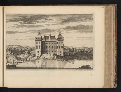View of Sturefors Castle, from the east