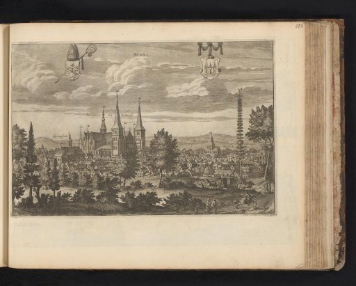 View of the city of Skara