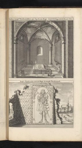 Chapel and Tombstone of Knut I of Sweden in the Monastery Church of Varnhem