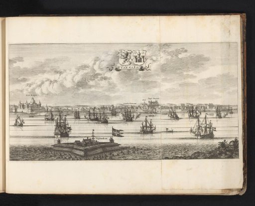 View of the town of Kalmar