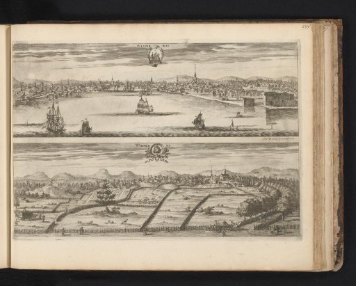 View of the towns of Västervik and Vimmerby