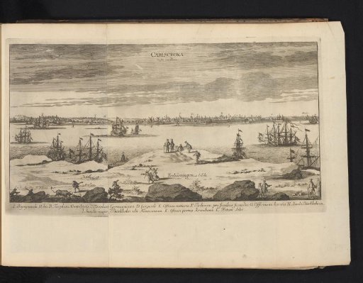 View of the city of Karlskrona, from the south