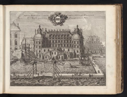 Palace of Carl Gustaf Wrangel from the Mälaren