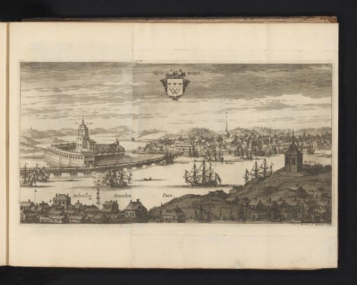 View of Vyborg and the castle there