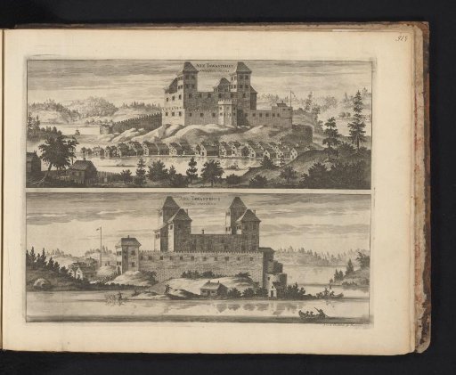 View of Tavastehus Castle, from the west and south