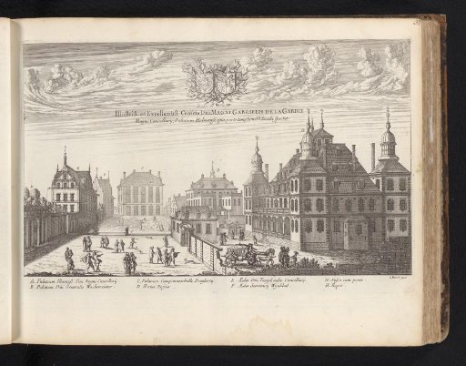 Palace of Magnus Gabriel de la Gardie from the Jacob's Church