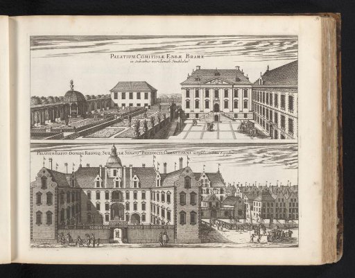 View of the Palaces of Ebba Brahe and Bengt Oxenstierna