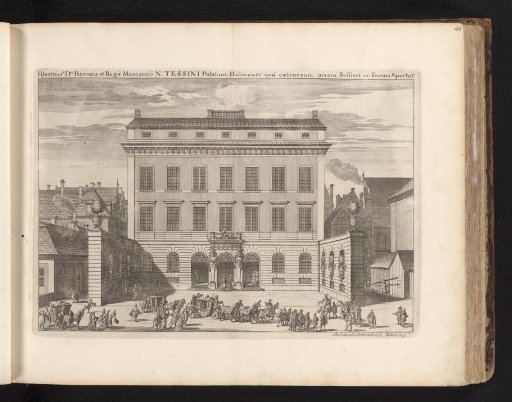 Palace of Nicodemus Tessin the Younger, from the City Square