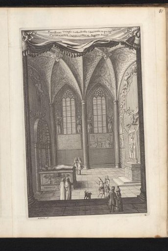 Monument to Catherine Jagiellonica in Uppsala Cathedral