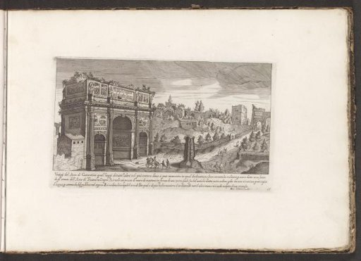 Arch of Constantine with the remains of the Meta Sudans