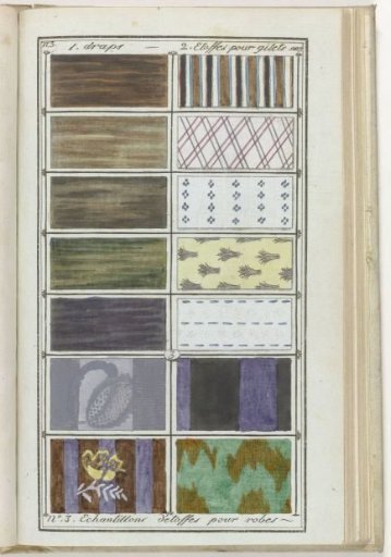Le Mois, Historical, Literary and Critical Journal, with Figures, Volume 1, No. 3, Year 7 (1798-1799): 1. Cloths