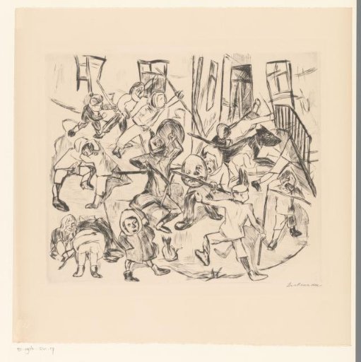 Children playing in the street