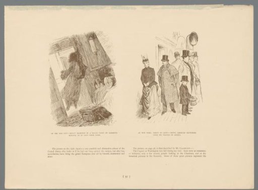 Room with clothes hanging on a hook and passengers on a boat