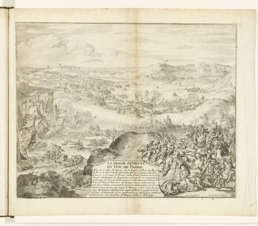 Retreat of the Army of the Duke of Parma, 1592