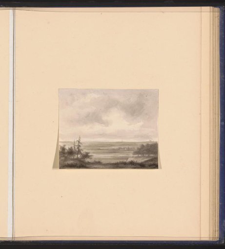 Landscape with Trees and Buildings