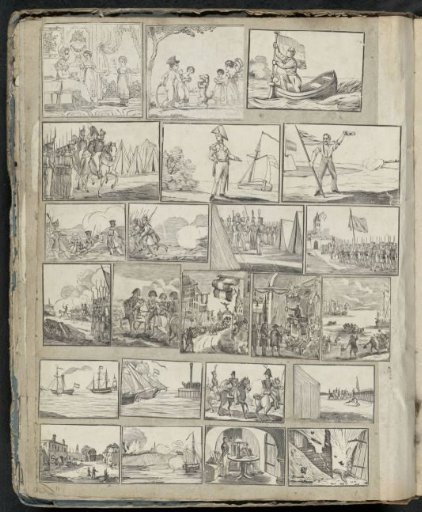 Album leaf with various representations