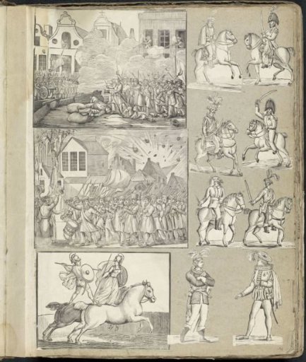 Album leaf with various representations