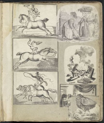 Album leaf with various representations