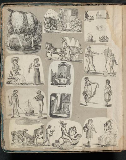 Album leaf with various representations