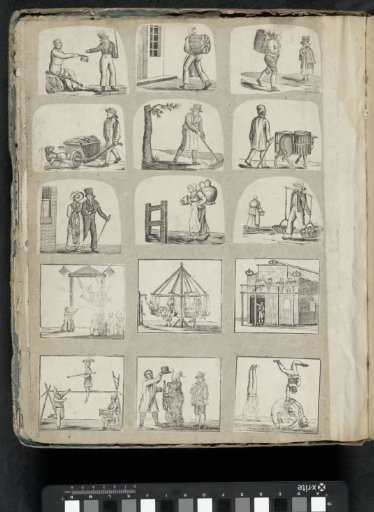 Album leaf with various representations