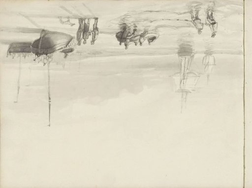 Ships and figures on a beach