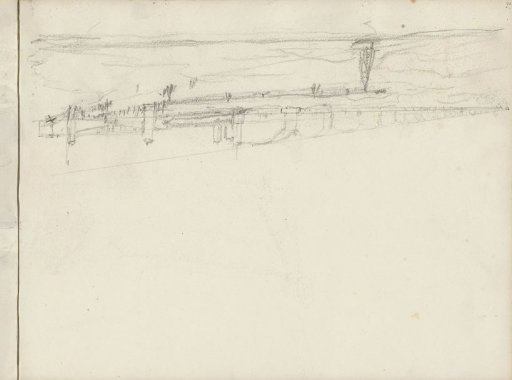 Landscape with a bridge