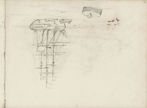 Seascape with two skiffs near a three-master