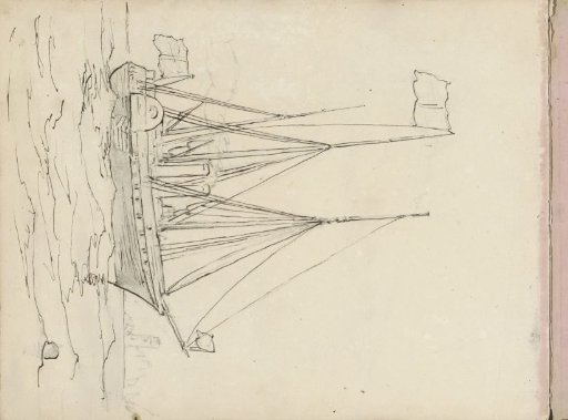 Steam and sailing ship on the water