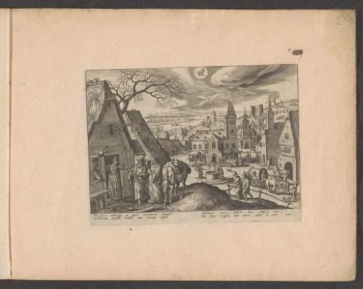 December: Joseph and Mary Are Turned Away from the Inn