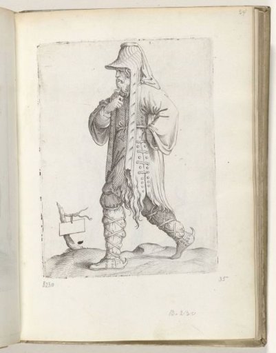 Man with beard (country unknown)
