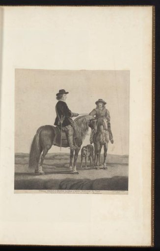William II of Orange on horseback
