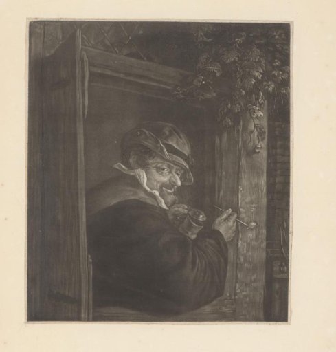 Peasant with Drinking Cup and Pipe
