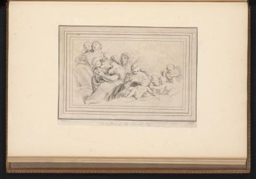 Anxious mother and the sick child