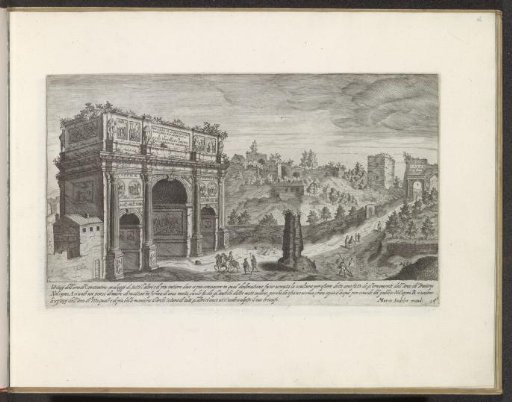 Arch of Constantine with the remains of the Meta Sudans