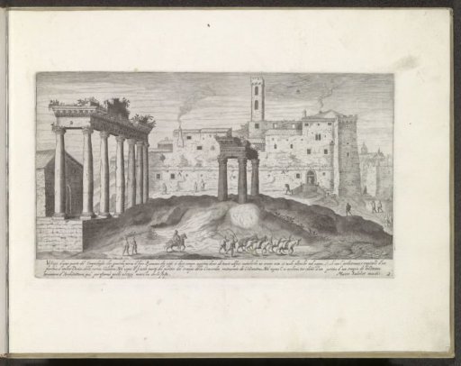 Temple of Saturn and the Temple of Vespasian
