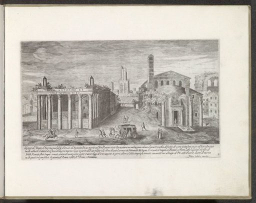 Temple of Antoninus Pius and Faustina and the Temple of Romulus