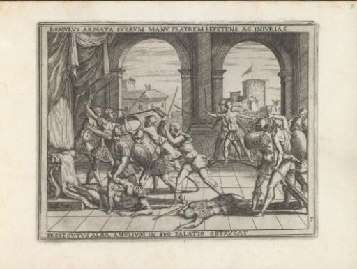 Romulus frees his brother Remus