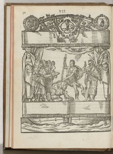 The representation of De Corenbloem: Joseph overcomes Discord, 1577