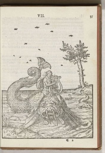 Representation of Arion on the dolphin, 1577