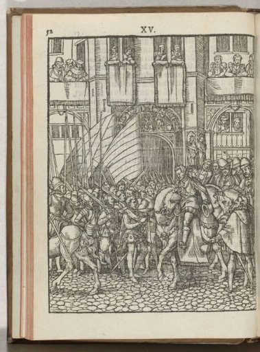Offering of wine and banquet for the town hall, 1577