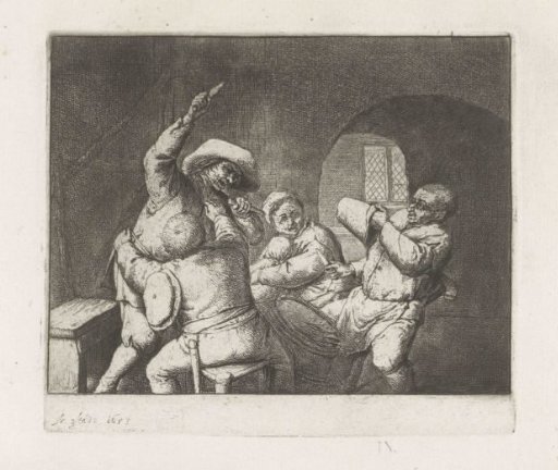 Quarreling card players