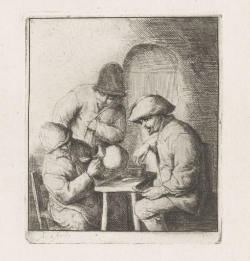 Three Men with an Empty Jug