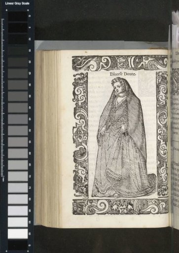 Foreign Woman in Venetian Costume